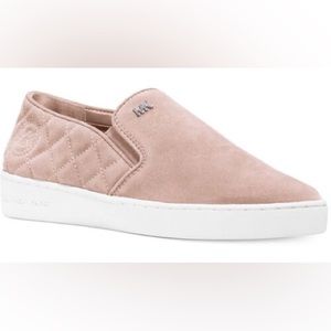 Dusty Pink Michael Kors Slip On Shoes 8.5
